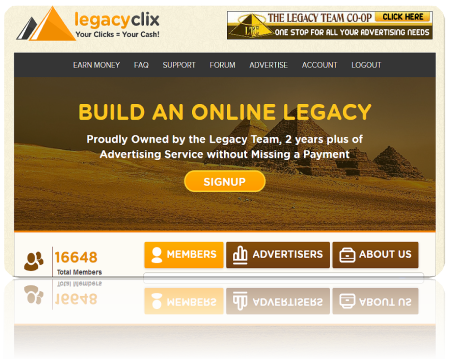 Legacyclix - аналог NerdBux 